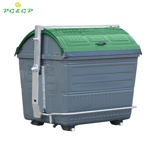 2025 Cel mai bun vânzător de deșeuri galvanizate coșul de deșeuri multifuncțional Fireproof cu apă impermeabilă cu capacitate mare de deșeuri